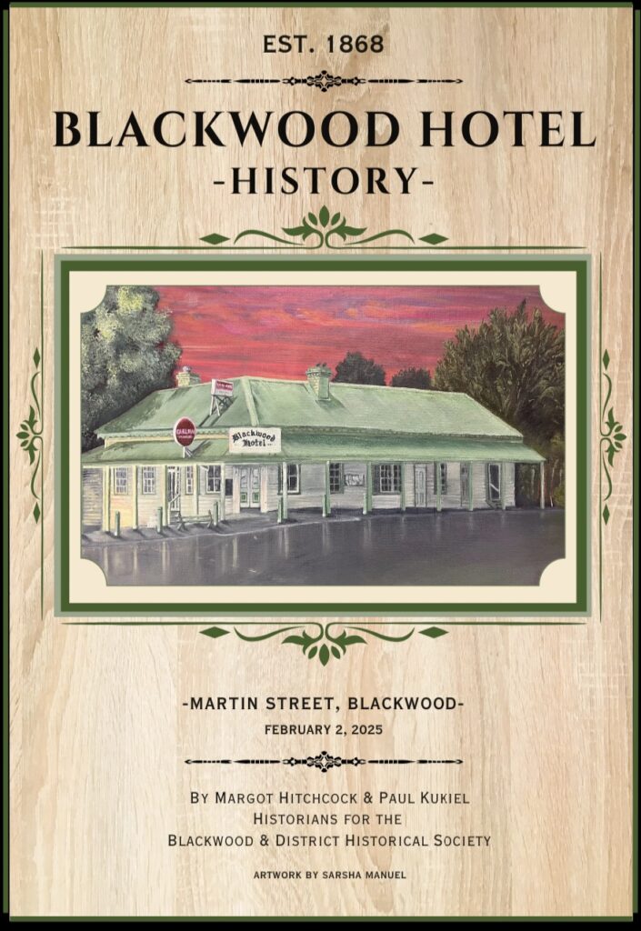 Cover of Blackwood Hotel History